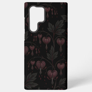 Coque Samsung Galaxy Botanique Cœurs Sanglants Romance Sombre