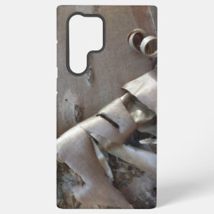 Coque Samsung Galaxy Bouleau courbe écorce rustique