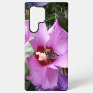 Coque Samsung Galaxy Bourdon sur fleur d'Hibiscus