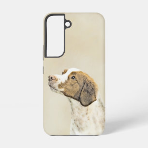 Coque Samsung Galaxy Brittany Peinture - Cute Original Chien Art