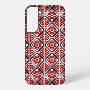 Coque Samsung Galaxy Broderie Ethnique Slave, Traditionnelle Balkanique