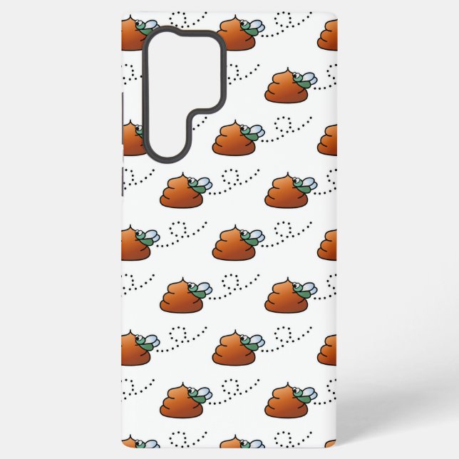 Coque Samsung Galaxy Brootsch le PooPoo (Verso)