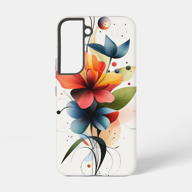 Coque Samsung Galaxy Brush Crimson (Verso)