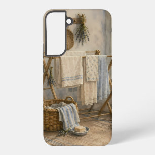 Coque Samsung Galaxy Buanderie de Cottage Jour de Pluie