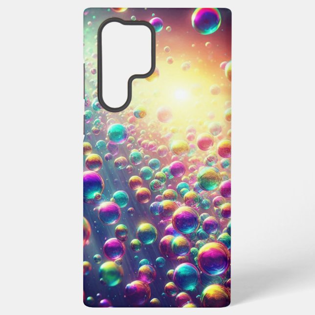 Coque Samsung Galaxy Bulles radieuses (Verso)