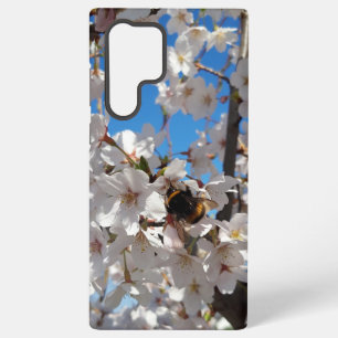 Coque Samsung Galaxy Bumblebee sur la fleur de cerisier sauvage