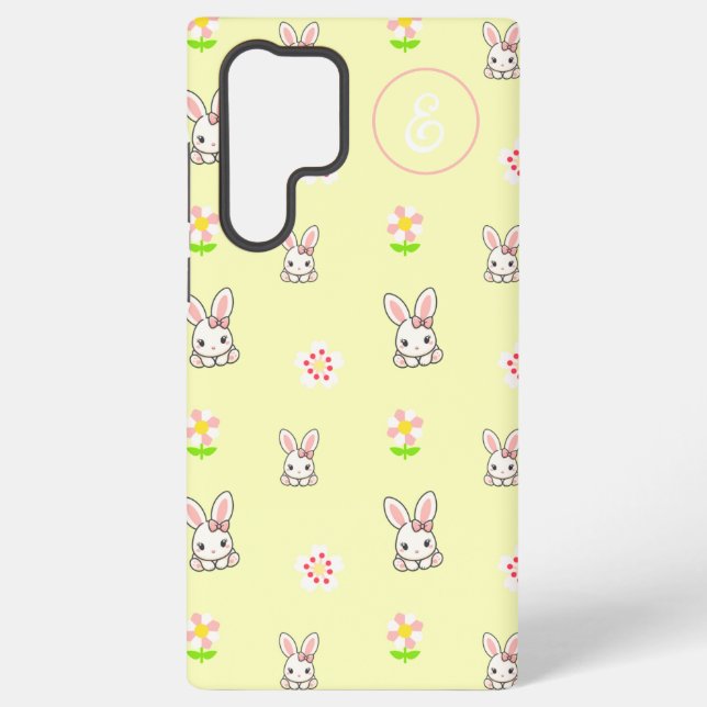 Coque Samsung Galaxy Bunny Bloom Délice (Verso)