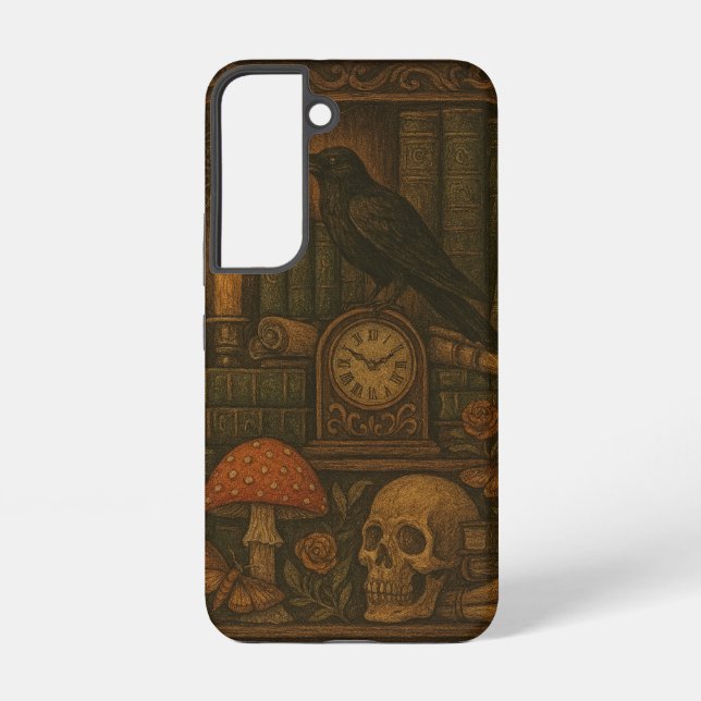 Coque Samsung Galaxy Bureau du corbeau (Verso)