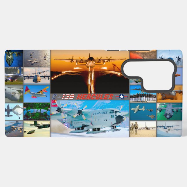 COQUE SAMSUNG GALAXY C-130 HERCULES (Verso Horizontal)