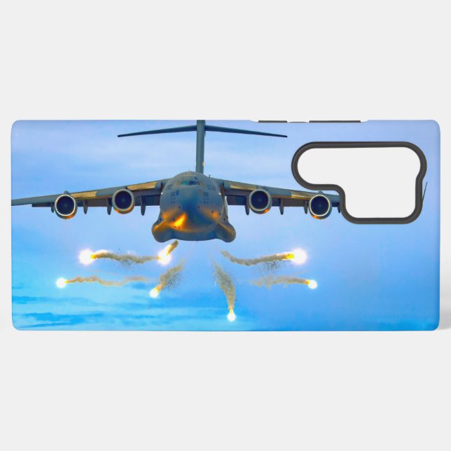 COQUE SAMSUNG GALAXY C-17 GLOBEMASTER III (Verso Horizontal)