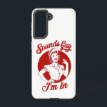 Coque Samsung Galaxy Ça a l'air gay, je suis en cowgirl lesbienne vinta<br><div class="desc">Ça a l'air gay,  je suis en cowgirl lesbienne vintage,  salut</div>