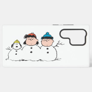 Coque Samsung Galaxy cacahuètes 3 Personne Snowman
