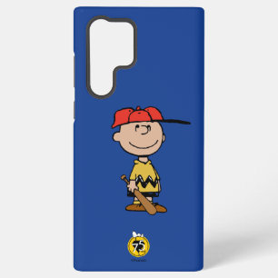 Coque Samsung Galaxy cacahuètes Charlie Brown Baseball Smile