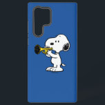 Coque Samsung Galaxy cacahuètes | Joueur de trompette Snoopy<br><div class="desc">Découvrez ce design amusant de cacahuètes avec Snoopy.</div>