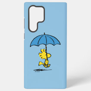 Coque Samsung Galaxy cacahuètes   Parapluie bleu Woodstock