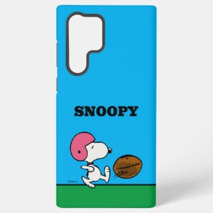 Coque Samsung Galaxy cacahuètes   Snoopy Football Kicker