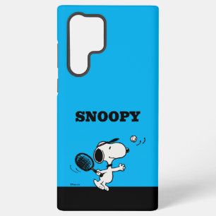 Coque Samsung Galaxy cacahuètes   Snoopy Joue Au Tennis