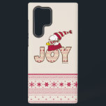 Coque Samsung Galaxy cacahuètes | Snoopy & Woodstock Joy Sled Ride<br><div class="desc">Célébrez les fêtes et votre amour des cacahuètes avec ce doux motif de Noël avec Snoopy et Woodstock traîneau dans le plat alimentaire de Snoopy.</div>