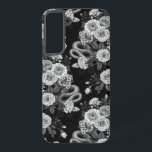 Coque Samsung Galaxy Caché en rose 3<br><div class="desc">Fleurs roses,  souris et serpents peints à la main en Ps et Illustrator,  motif sans soudure</div>