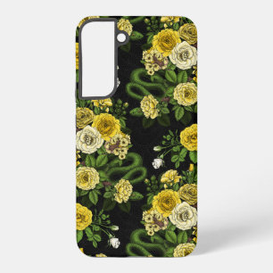 Coque Samsung Galaxy Caché en rose, jaune et vert