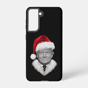 Coque Samsung Galaxy Cadeau de Noël de Donald Trump Chapeau de Père Noë