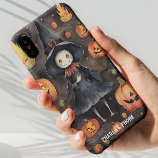 Coque Samsung Galaxy Cadeau téléphonique Halloween personnalisable, Sai