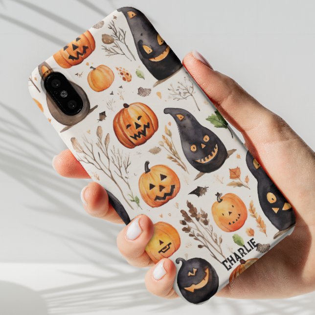 Coque Samsung Galaxy Cadeau téléphonique Halloween personnalisable, Sai (Créateur téléchargé)