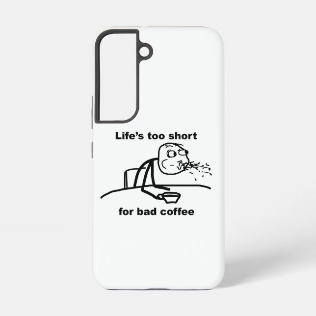 Coque Samsung Galaxy Café incorrect (Verso)