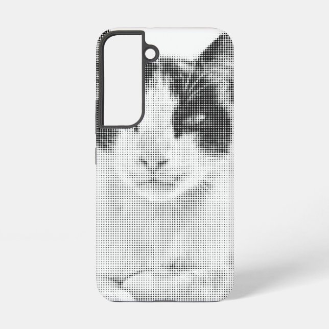 Coque Samsung Galaxy Calico Cat Retro Halftone (Verso)