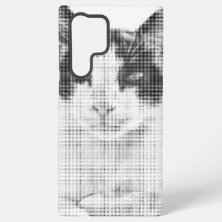 Coque Samsung Galaxy Calico Cat Retro Halftone