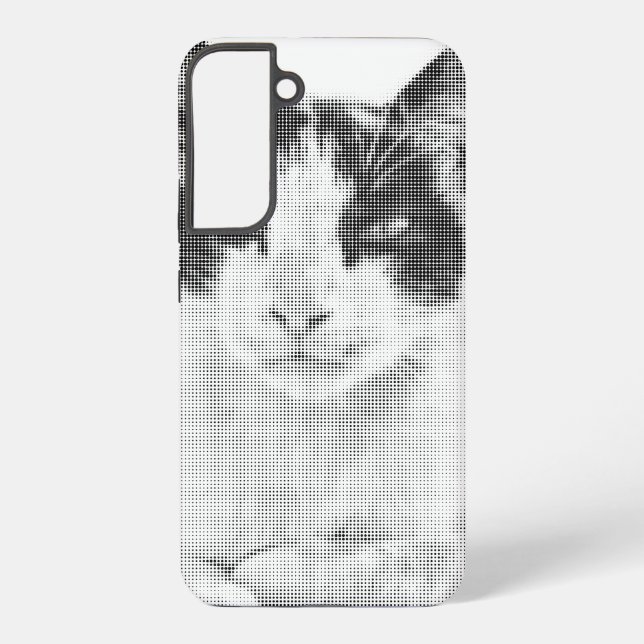 Coque Samsung Galaxy Calico Cat Retro Halftone (Verso)