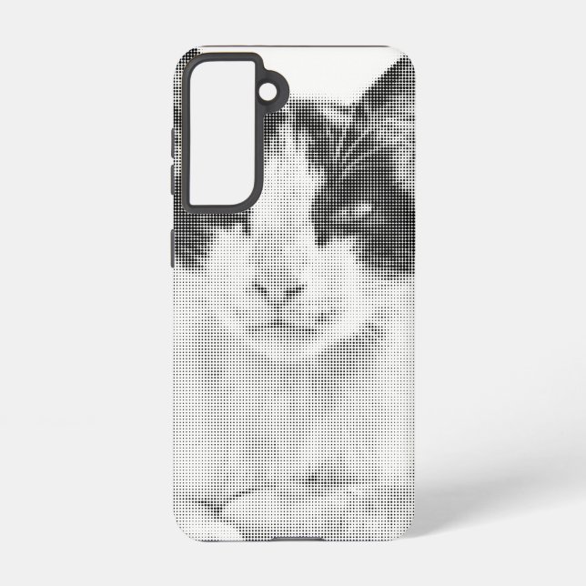 Coque Samsung Galaxy Calico Cat Retro Halftone (Verso)