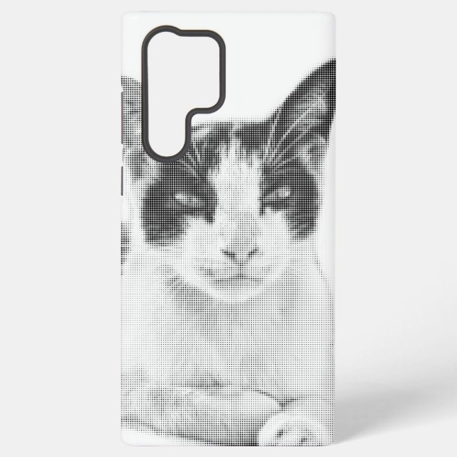 Coque Samsung Galaxy Calico Halftone Muse (Verso)