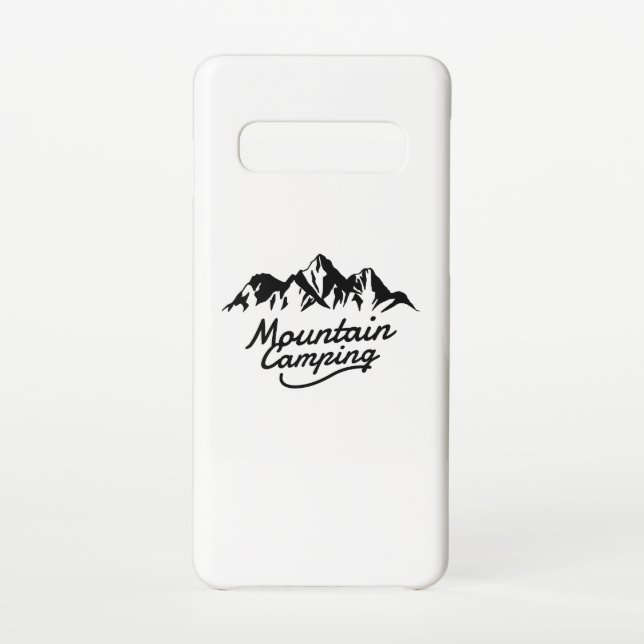 Coque Samsung Galaxy Camping de montagne (Dos)