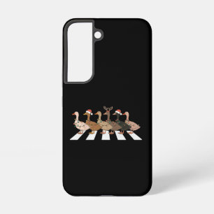 Coque Samsung Galaxy Canards de Noël Drôles Animaux Cadeau de Noël pour