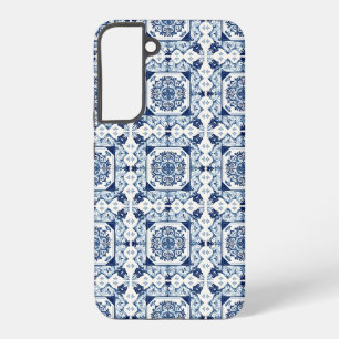 Coque Samsung Galaxy Carreaux Méditerranéens, Portugais, Azulejo, Majol