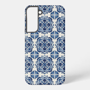 Coque Samsung Galaxy Carreaux Méditerranéens, Portugais, Azulejo, Majol