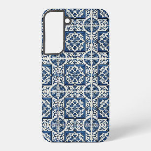 Coque Samsung Galaxy Carreaux Méditerranéens, Portugais, Azulejo, Majol