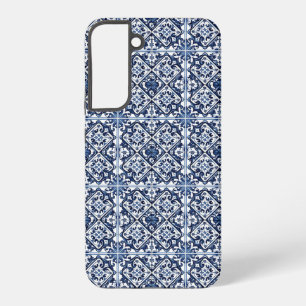 Coque Samsung Galaxy Carreaux Méditerranéens, Portugais, Azulejo, Majol