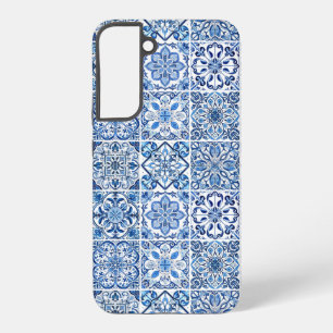 Coque Samsung Galaxy Carrelage méditerranéen, Portugais, Azulejo, Majol