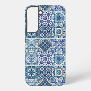Coque Samsung Galaxy Carrelage méditerranéen, Portugais, Azulejo, Majol