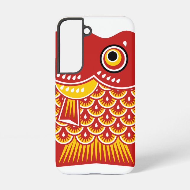 Coque Samsung Galaxy Cascade de poisson japonais Koinobori (Verso)