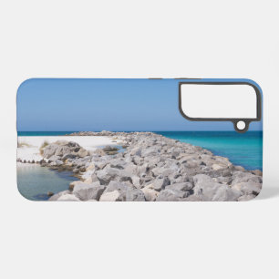 Coque Samsung Galaxy Centre De Shell Island Jetty Samsung Téléphone Cas