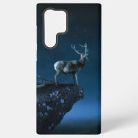 cerf au clair de lune