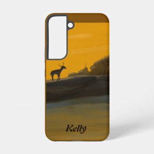 Coque Samsung Galaxy Cerf, Étui personnalisé Samsung Splendeur