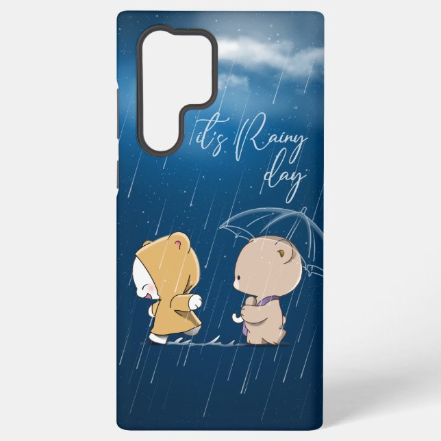Coque Samsung Galaxy C'est une journée pluvieuse |  (Verso)