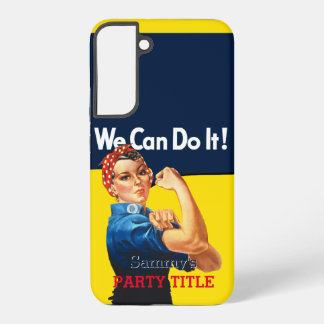 Coque Samsung Galaxy C'est votre Rosie Party personnalisée Personnalise