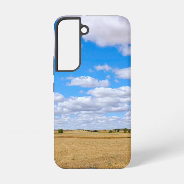 Coque Samsung Galaxy Champs de blé récoltés (Verso)