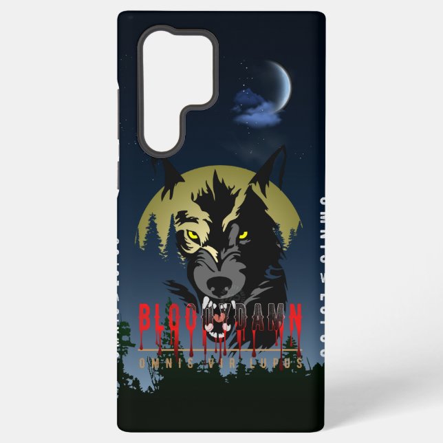 Coque Samsung Galaxy Chaque homme est un loup (Verso)