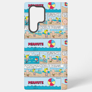 Coque Samsung Galaxy Charlie Brown & Sally À La Plage